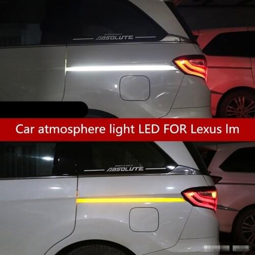Car turn signal LED FOR Lexus LM 300h decorative light track light car tail atmosphere light modification