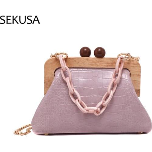 Womens Evening Clutch Bag Pink Clutch Purse and Handbag Patchwork Design Leather Women Bag Wedding Party Bag