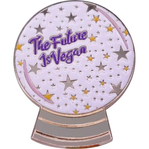 Vegan Enamel Pin badge