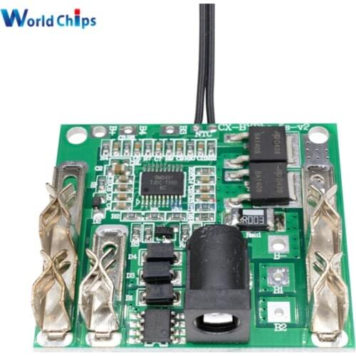 5S 18/21V 20A Li-Ion Lithium Battery Pack Battery Charging Protection Board Protection Circuit Board BMS Module