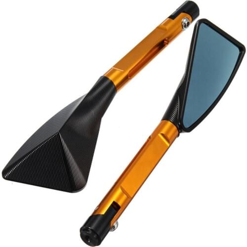 2PCS Aluminum CNC Side Rear View Mirrors for Yamaha Majesty X-max City XJR1300 TMD900 FZ6