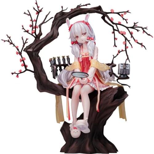 Pre Sale 22Cm Azur Lane Anime Figure Laffey Action Figure Spring Rabbit Ver Models Azur Lane Laffey Anime Figurine Toys Models