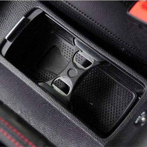 Car Use Stainless Steel Cup Holder Divider Durable Safety Buckle Manual Useful For VW Golf/Jetta/MK5/MK6/GTi Bottle Opener