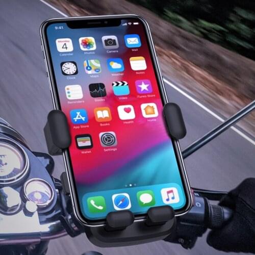 Bicycle Handlebar Phone Holder Stand Bike Motorcycle GPS Navigation Mount Support Rotatable MTB Moto Cycling Phone Holders Rack