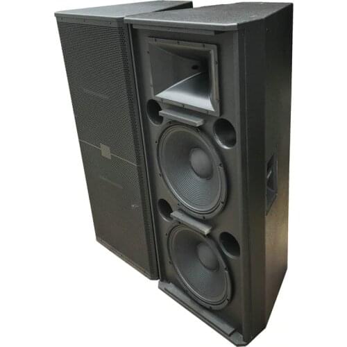 QE-002 Professional Audio Empty Speaker Box Dual 15 Inch Woofer units Easy Installing Good Quality Professional Packing