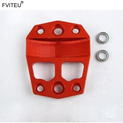 FVITEU CNC Alloy Middle Diff.gear Cover For Losi 5ive T Rovan LT King Motot X2