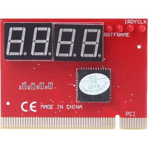 Computer Analysis Pci Post Card Motherboard Led 4-Digit Diagnostic Test Pc Analyzer Network Repair Tool Kit