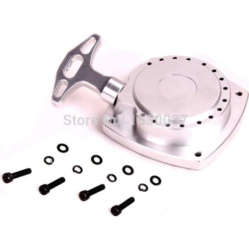 CNC Metal Pull Starter for 1/5 HPI ROVAN KINGMOTOR MCD FG GTB DDT FID RACING Baja LOSI RC CAR PARTS