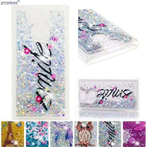 Quicksand Case for Sony Xperia XA2 XA 2 Cute Dynamic Liquid Glitter Silicone Full Cover H4113 H3113 H3123 H3133 Fitted Soft Capa