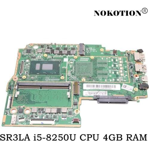 Nokotion 5B20R07295 5B20S71219 For Lenovo IdeaPad 330S-15IKB 330S-15KBL Laptop Motherboard SR3LA i5-8250U CPU 4GB RAM