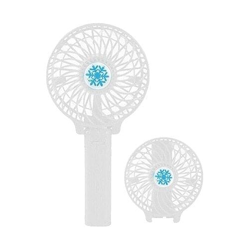 Rechargeable Fan Mini Table Top Fan Cooler-White smart Fan home tool summer trend fashion electronic device