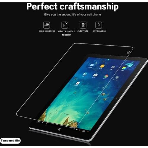 Anti Shatter Tempered Glass cover For Chuwi Hibook Pro CWI526/hi10 Pro 10.1" Tablet PC Screen Protector With Safety Package