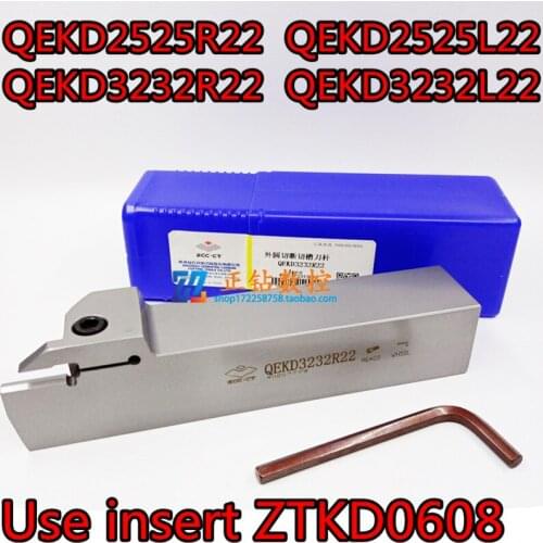 QEKD2525R22 QEKD2525L22 QEKD3232R22 QEKD3232L22 Use insert ZTKD0608 Zcc.ct turning tool bar