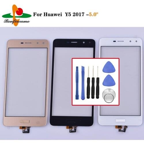 Touch Panel For Huawei Y5 2017 MYA-L03 MYA-L23 MYA-L02 MYA-L22 Touch Screen Sensor Digitizer LCD Front Glass