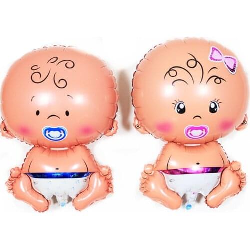 30 inch baby pacifier boy girl doll balloon gender reveal party decoration balloon first birthday cartoon children balloon
