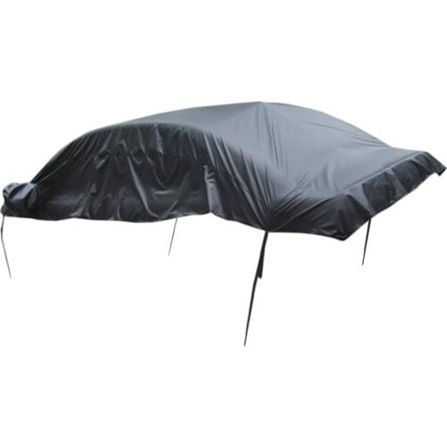 Car Half Body Sun Shade Cover Waterproof UV Shield Snow Dust Protector L