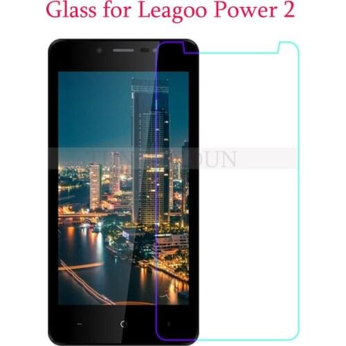 Leagoo Power 2 Tempered Glass 9H Explosion-proof Protective Film Screen Protector Mobile Phone for Leagoo Power 2 Power2 Cover