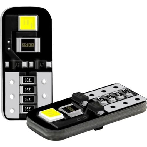 10pcs/lot t10 w5w canbus car interior light 194 501 led 26 4014 SMD Instrument Lights bulb lamp dome light no error 12V 6000K