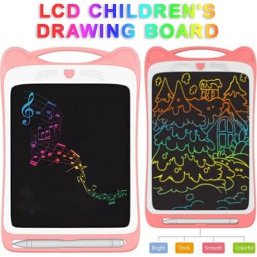 12'' Electronic LCD Screen Writing Board Drawing Painting Tablet Digital Notepad Handwriting Pad For Kids Toys Birthday Gifts