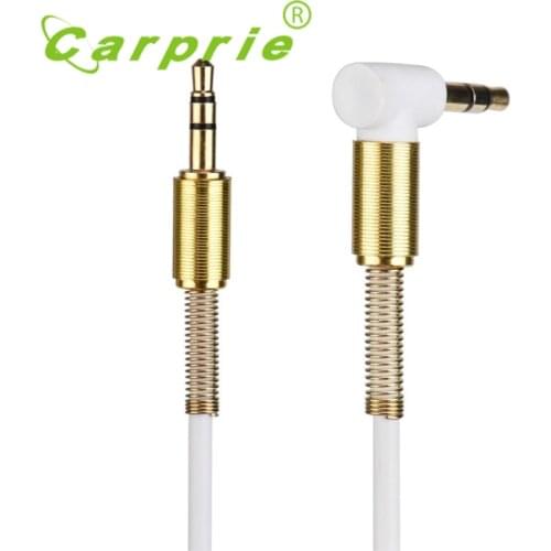 3.5mm Jack Audio Cable Male To Male 90 Degree Right Angle Aux Cable DropShipping_KXL0707