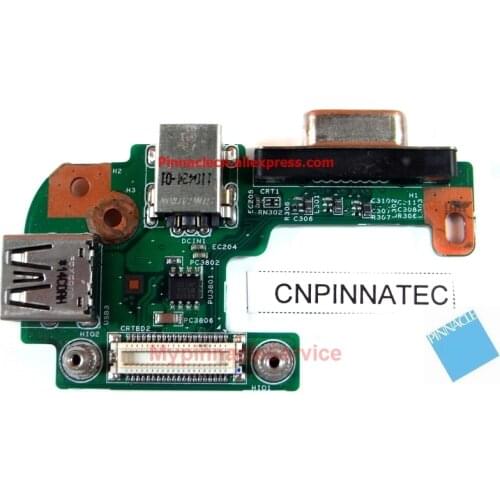 48.4IF05.021 48.4IF05.011 for Dell N5110 DC Power Jack port Board USB CRT port