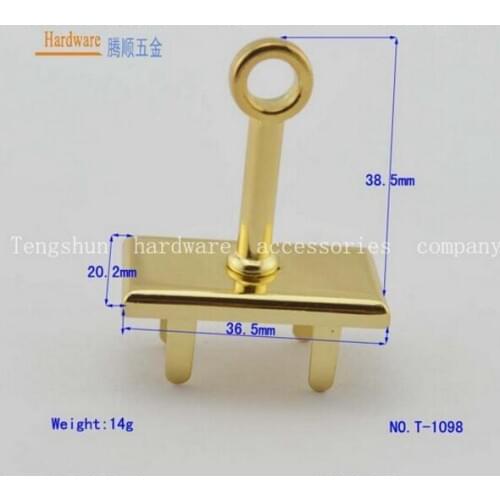 Free shipping bag lock (5 pieces/lot) bags metal fittings high-grade alloy bag arch bridge