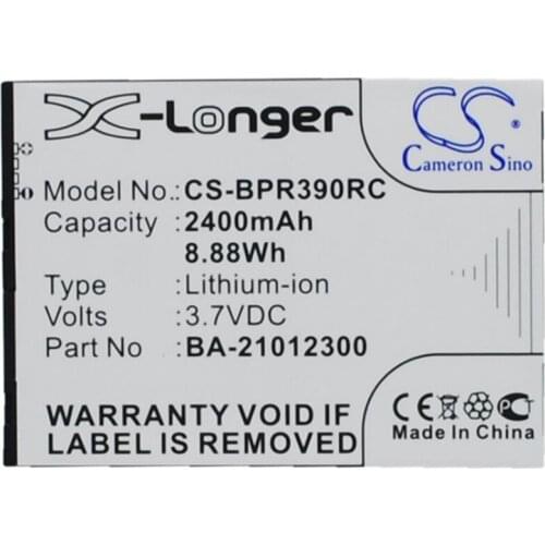 Cameron Sino 2400mah battery for BANDRICH BandLuxe PR39 BA-21012300 Hotspot Battery