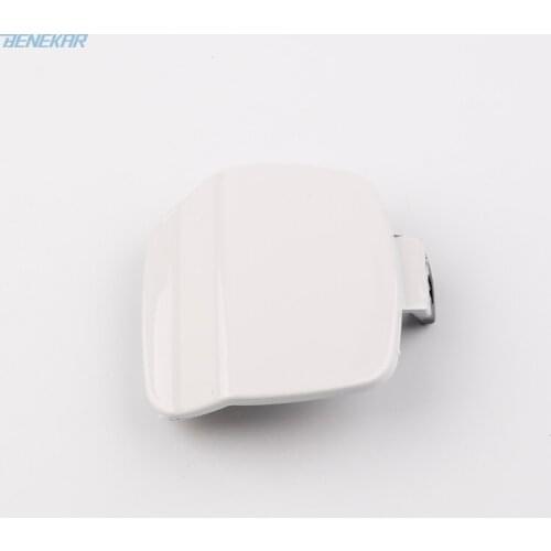 Benekar Rear Bumper Tow Hook Eye Cover Cap Pearl White for Volvo S40 2008-2011