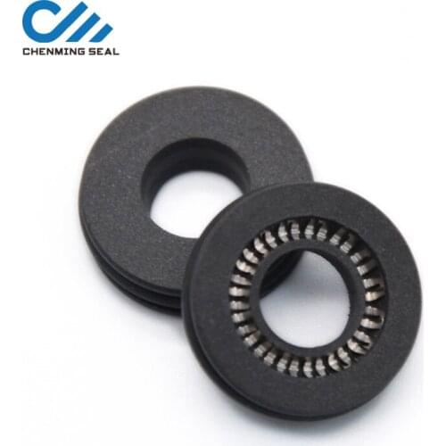 Ceimin RSV 8*18*5mm 1PC PTFE Spring Energized Seal Rod Seals Variseal in Stock