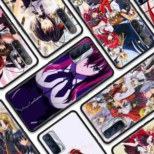 Phone Fundas For Realme V15 V13 GT Neo C25 C21 C20 C15 C11 C3 8 7 6 X50 Q2 Pro Q2i Cover High School DxD Case Capa Guscio