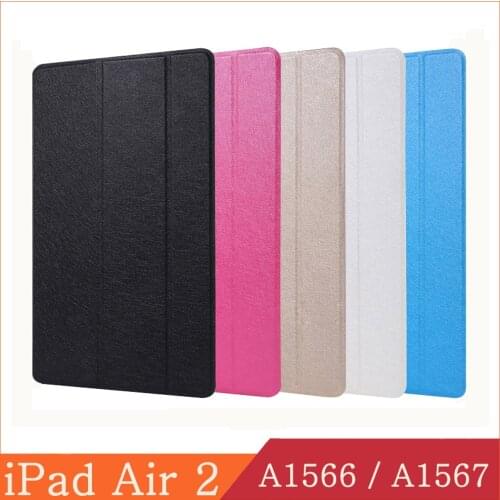 Funda iPad Air 2 2014 magnetic case for Apple iPad Air2 A1566 A1567 flip smart cover for iPad 9.7 2th gen auto wake/sleep cover