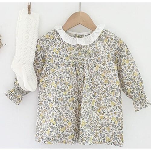Kids Baby Girls Floral Dresses For Girls Dresses Spring Autumn Kids Girl Dress Girls Long Sleeve Embroidery Dress