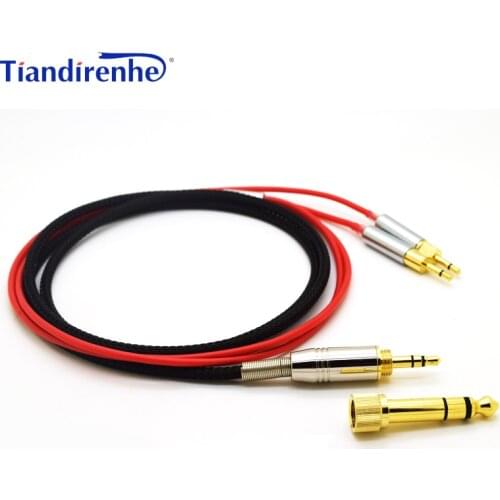 Cable for Sennheiser Headphone HD700 HD 700 Headphones Replacement Audio Cable Cords 3.5mm to 6.35mm Jack