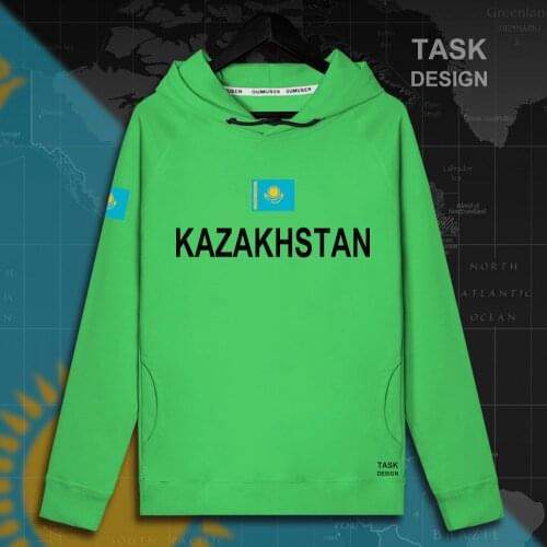 Kazakhstan Kazakh KZ Kazakhstani KAZ men hoodie pullovers hoodies men sweatshirt streetwear clothing Sportswear tracksuit flags