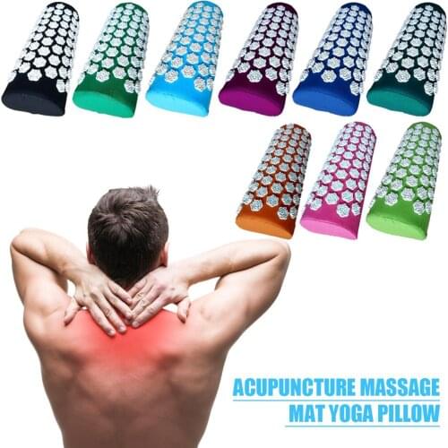Massager Cushions Lotus Acupressure Mats Pillow Spike Relieve Stress Pain Neck Cushion Anti-stress Needle Massager