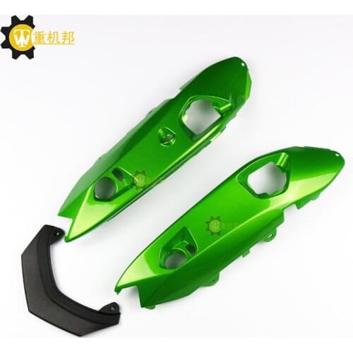 A pairs ABS Plastic Rear Tail Pillion Passenger CowFor er6n ER6F 2012 2013 2014 2015 ER-6N NINJA650 tail Fairing injection good