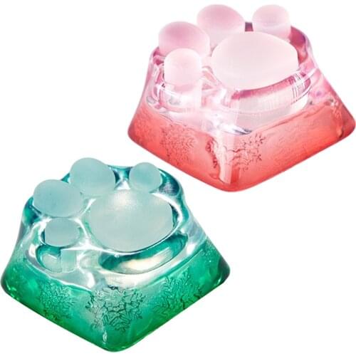 Custom Gaming Key , 3D Cat Palm Key for Machinery Keyboard for ESC Key, Cat Claw Key for Game Players