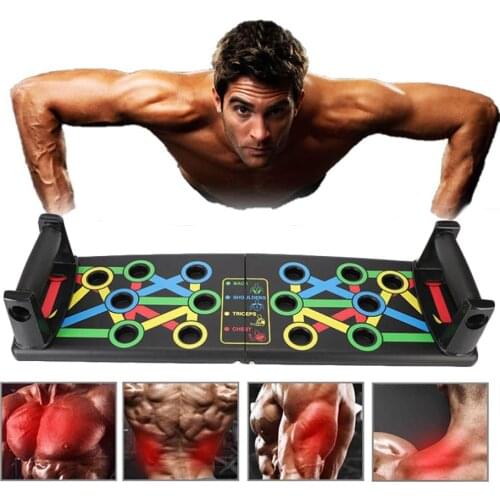 Portable Push Up Support Fitness Exercise Push-UP Rack Board Multifunctional Push Up Stand Home Fitness Training