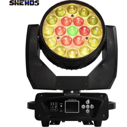 19x15W RGBW DMX /36x12W LED Wash Zoom Moving Head Projector For DJ Disco Party Stage Ball