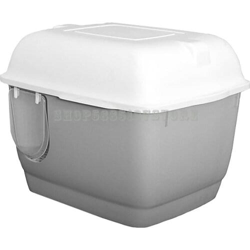 Long Channel Cat Litter Basin Fully Enclosed Extra Large Toilet Extra Large Stool Basin Anti Splashing And Deodorizing Extra Lar