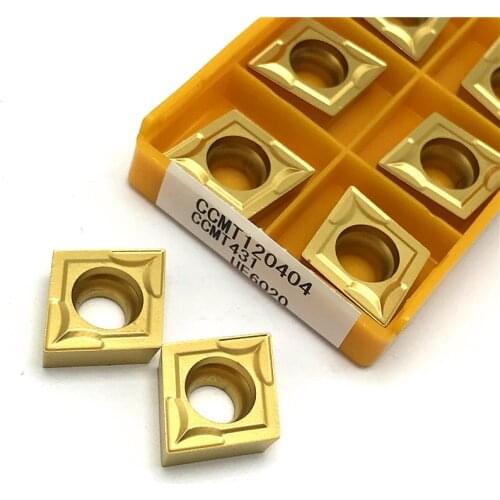 CCMT120404 UE6020 External turning tool carbide insert metal lathe tool CNC tools CCMT 120404 Cutting tool turning insert