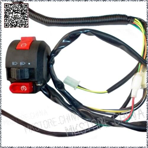 CDI COIL WIRE HARNESS 110cc+Switch QUAD ELECTRICS for Zongshen Lifan Ducar Razor
