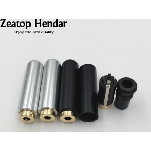 100Pcs Upgraded 2.5mm 4 Pole Stereo Female Jack 2.5 Audio Plug for DIY Solder Headphone Earphone Cable Mini Connector