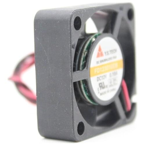 2pcs Brand New FD123010EB for Y.S Tech DC 12V 0.330 30mm Mute Mini Micro Device Cooling Fan