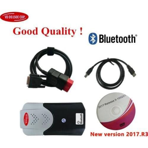 2021 Obd2 Scanner Professional VD ds150e CDP for Delphis Bluetooth 2017R3 Keygen Automotive Obd Car Auto Diagnostic Repair Tools