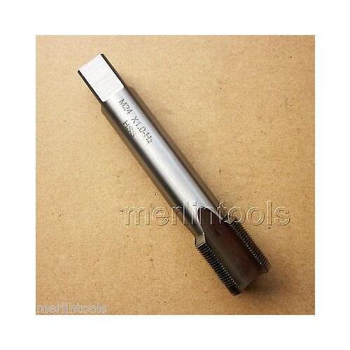 24mm x .5 HSS Right Hand Thread Tap M24 x 0.5mm Pitch