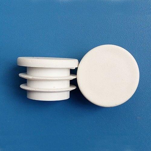 40p16 19 22 25 28 32 38 50mm White round tube inserting end cap blank Pipe,table feet plastic plug,furniture feet pads cover