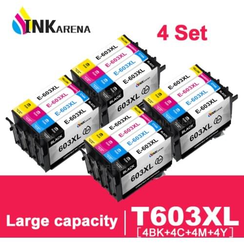 603xl For Epson 603XL T603XL Ink Cartridge for Epson XP-2100 XP-2105 XP-3100 XP-3105 XP-4105 WF-2810 WF-2830 Printer With Chip