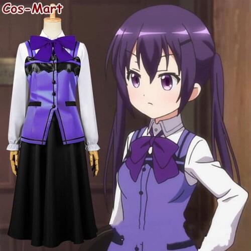 Anime Is The Order A Rabbit? Tedeza Rize Cosplay Costume Cute School Uniform Activity Party Role Play Clothing Custom-Make Any