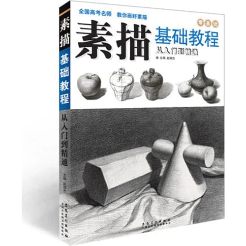 Basic Sketch drawing course, from entry to mastery / Adult self taught pencil drawing art course